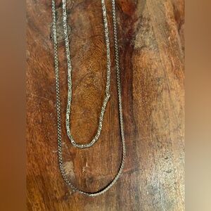 Elegant Silver Chain Necklace